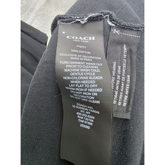 RARE Coach New York‎ Chelsea T Shirt Skull Tattoo Print Men's Small HTF - Picture 5 of 7